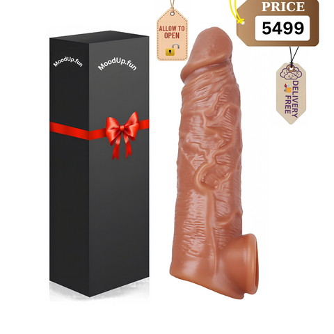 02-Chaina Imported silicone dragon 🐉 condom for Men {Extra size and timing}