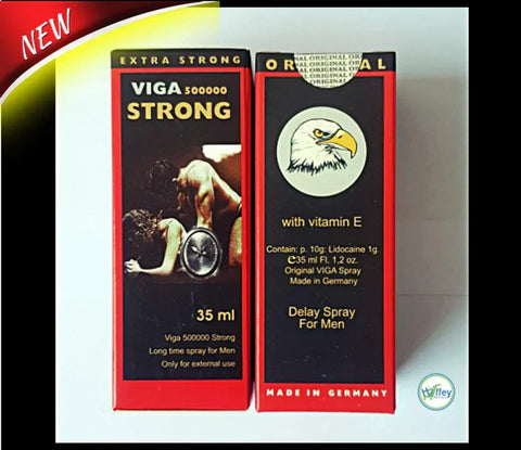 Viga 500000 Strong Delay Spray 🔥 | Vitamin E | 35-45 Min | 45ml | لمبے وقت کے لیے
