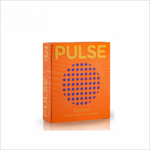 Pulse Dotted Special Condom 🔥 | Imported | زیادہ لذت | Pack of 3