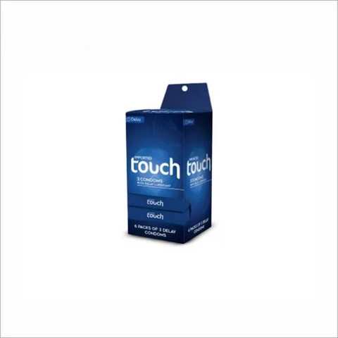 Touch Delay Condoms 🔥 | Benzocaine | Made in Thailand | Pack of 3 | لمبے وقت