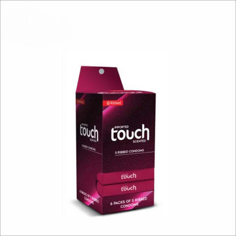 Touch Ribbed Condoms 🔥 | Made in Thailand | Pack of 5 | زیادہ لذت | Discreet