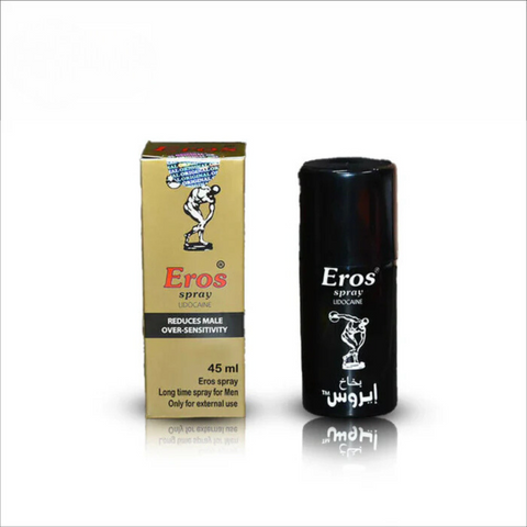 Eros Long Timing Delay Spray 🇧🇷 | Made in England | Lidocaine 10% | 45ml | مردوں کے لیے