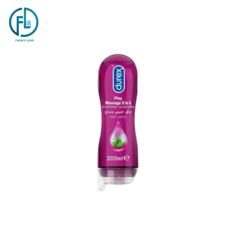 Durex Play Massage 2-in-1 🔥 | Aloe Vera | Lube & Massage Gel | 200ml | Couples