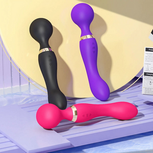 Double-Ended 2-in-1 Wand Vibrator ✨💜 Dual Pleasure & Ultimate Relaxation! 🔥💃
In Stock