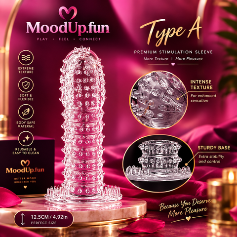 Washable Reusable Silicon Crystal Spike Condom WITH LUBE GEL