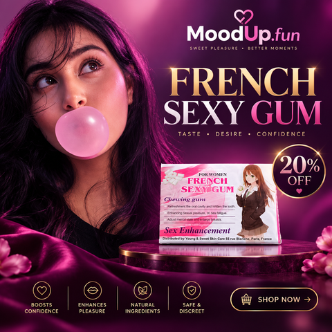 French Sexy Chewing Gum for Female