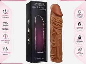 7,8 and 9 inch premium silicone sleeve for men wellness Gift 🎁