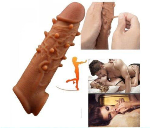 6 inch imported Dotted Silicone sleeve