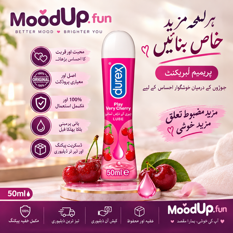 Durex Play Very Cherry Lubricant 🍒🔥 | چیری فلیور | Couples Intimacy | Discreet Pack